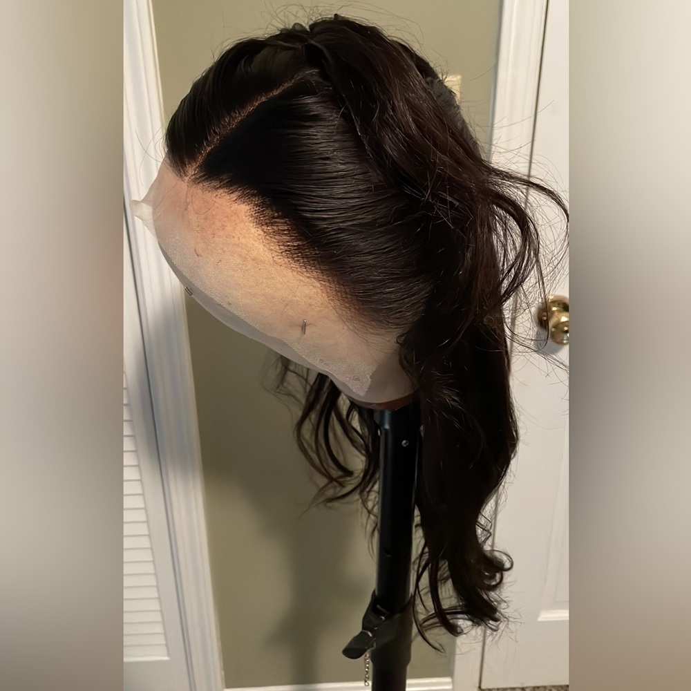 13x4 lace frontal wig human hair
